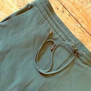 Green Hilary Radley elastic waistband pants size M